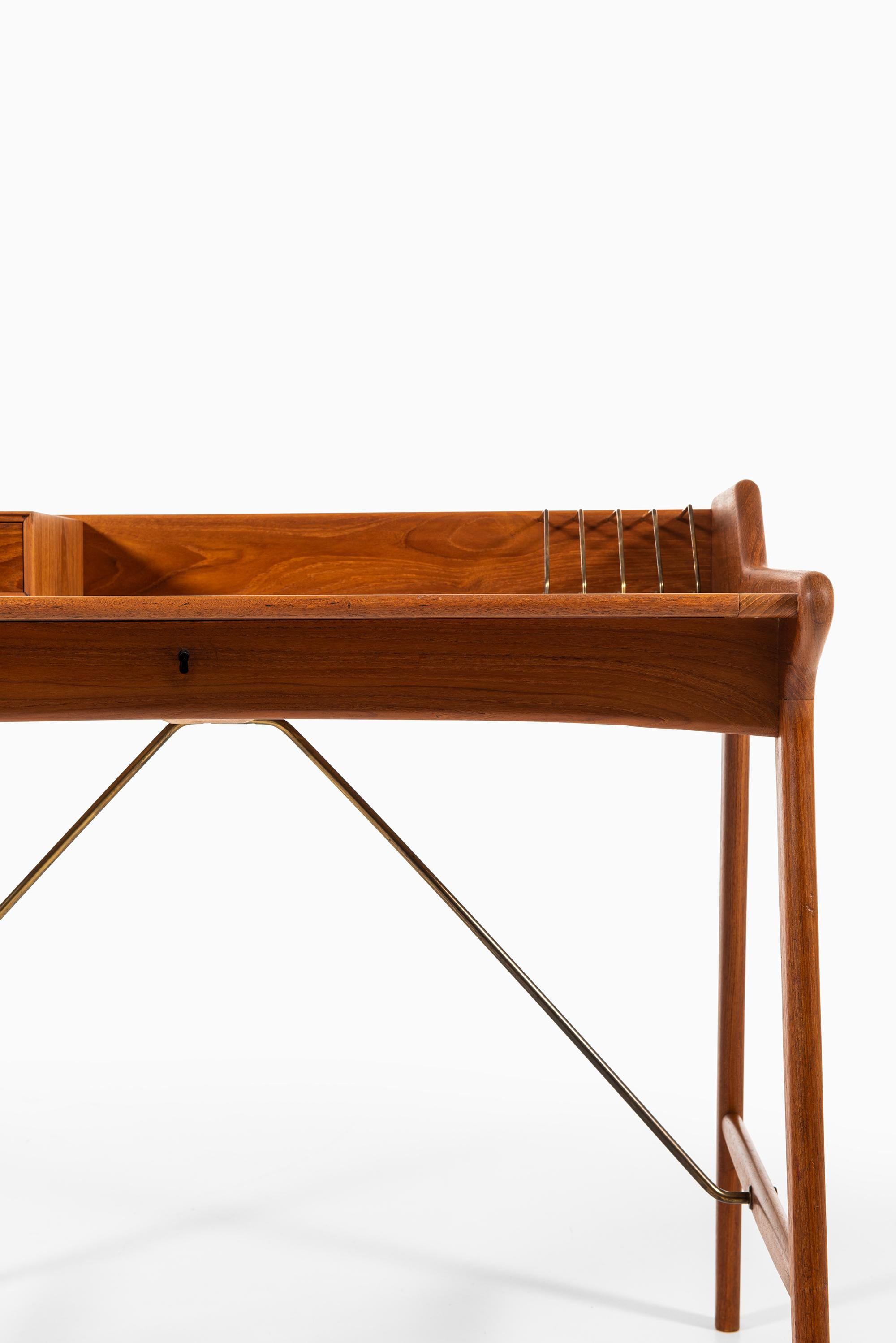 Danish Svend Aage Madsen Desk Produced by K. Knudsen & Søn in Denmark