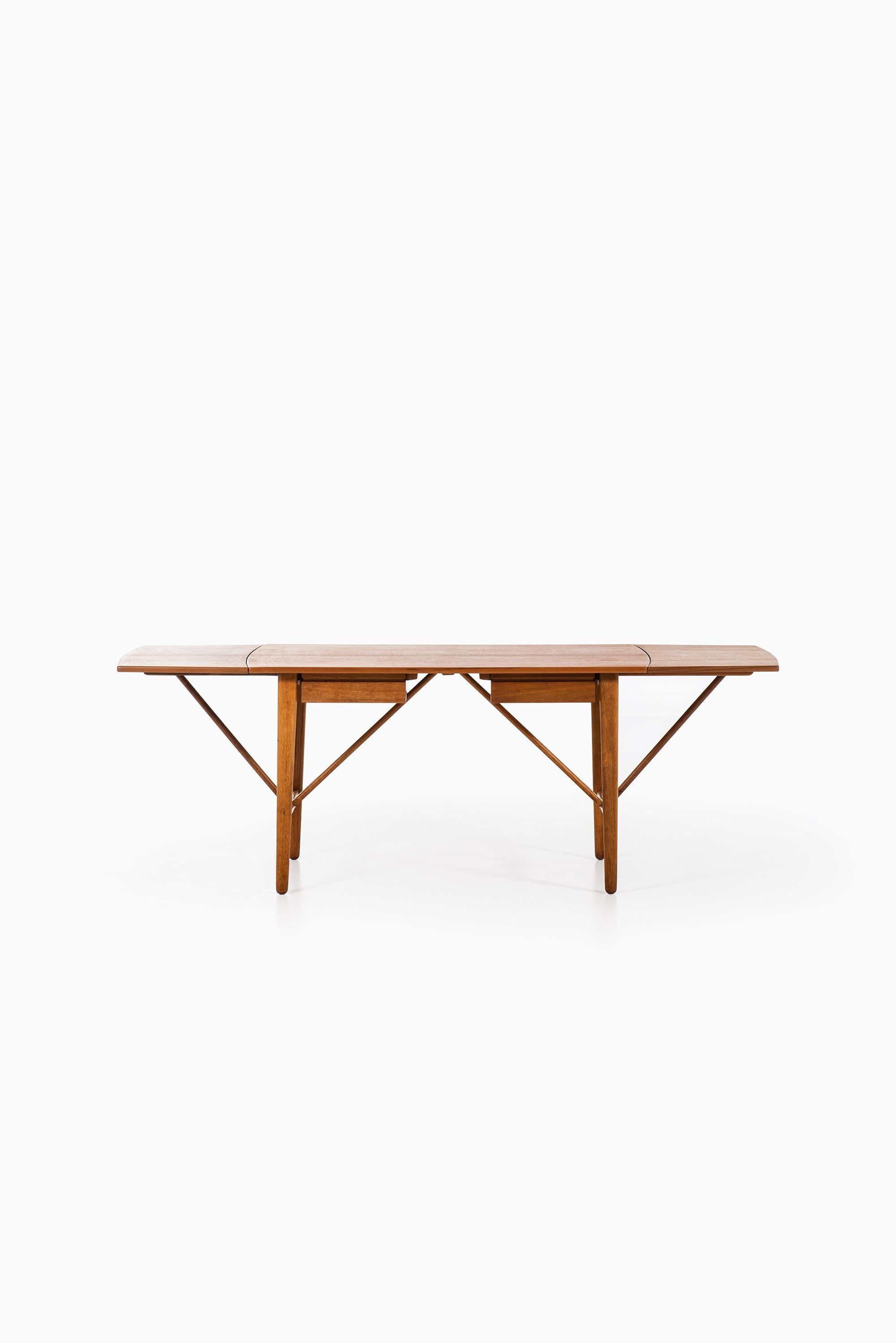 Mid-20th Century Svend Aage Madsen Desk Produced by K. Knudsen & Søn in Denmark For Sale