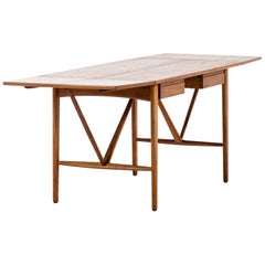 Svend Aage Madsen Desk Produced by K. Knudsen & Søn in Denmark