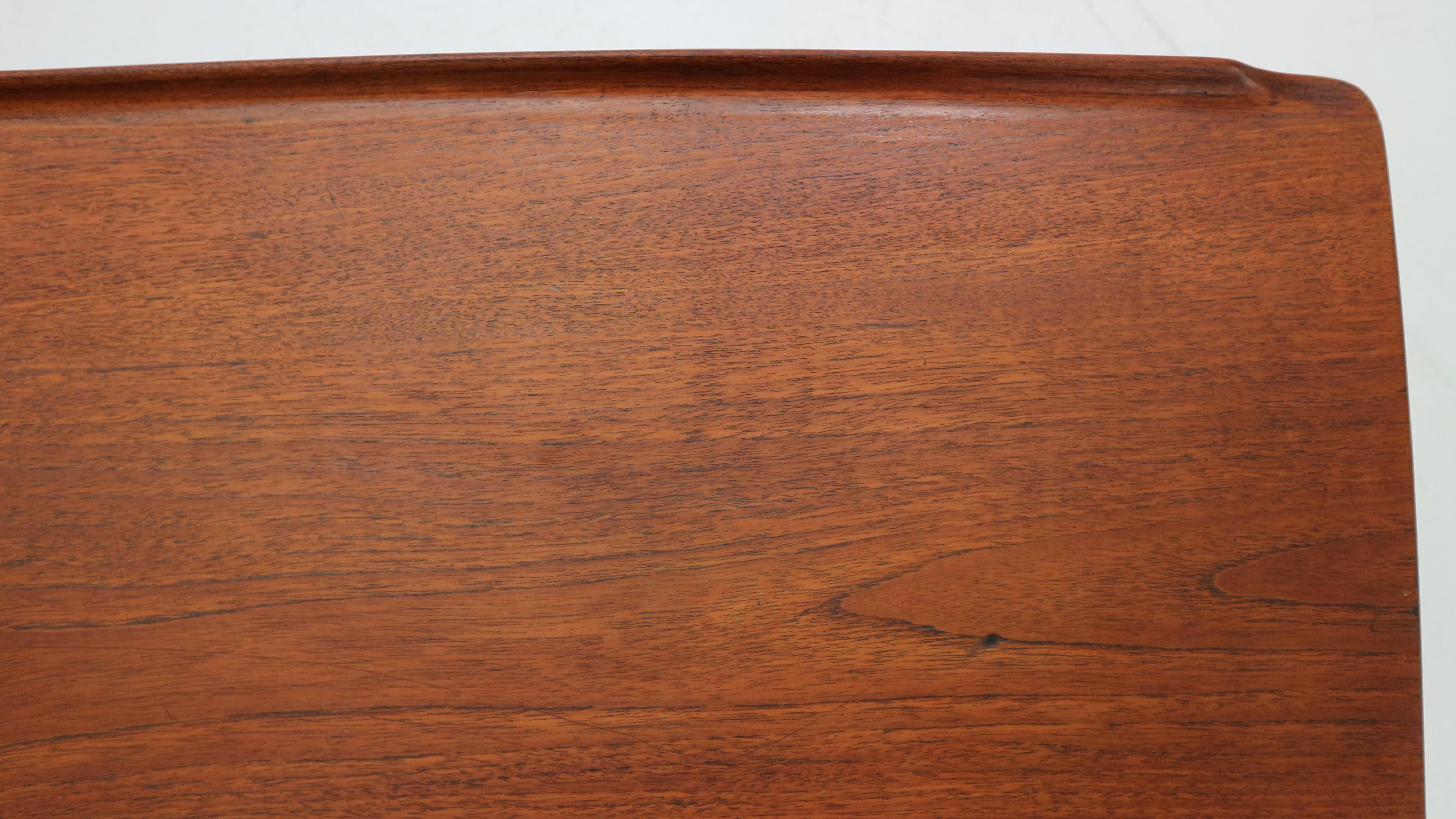 Svend Aage Madsen Executive Teak Desk for HP Hansen, 1960s, Denmark 6