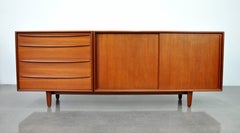 Svend Aage Madsen for Falster Teak Credenza and Hutch