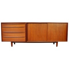 Svend Aage Madsen for Falster Teak Credenza