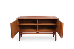 Svend Aage Madsen Small Teak Credenza for K. Knudsen