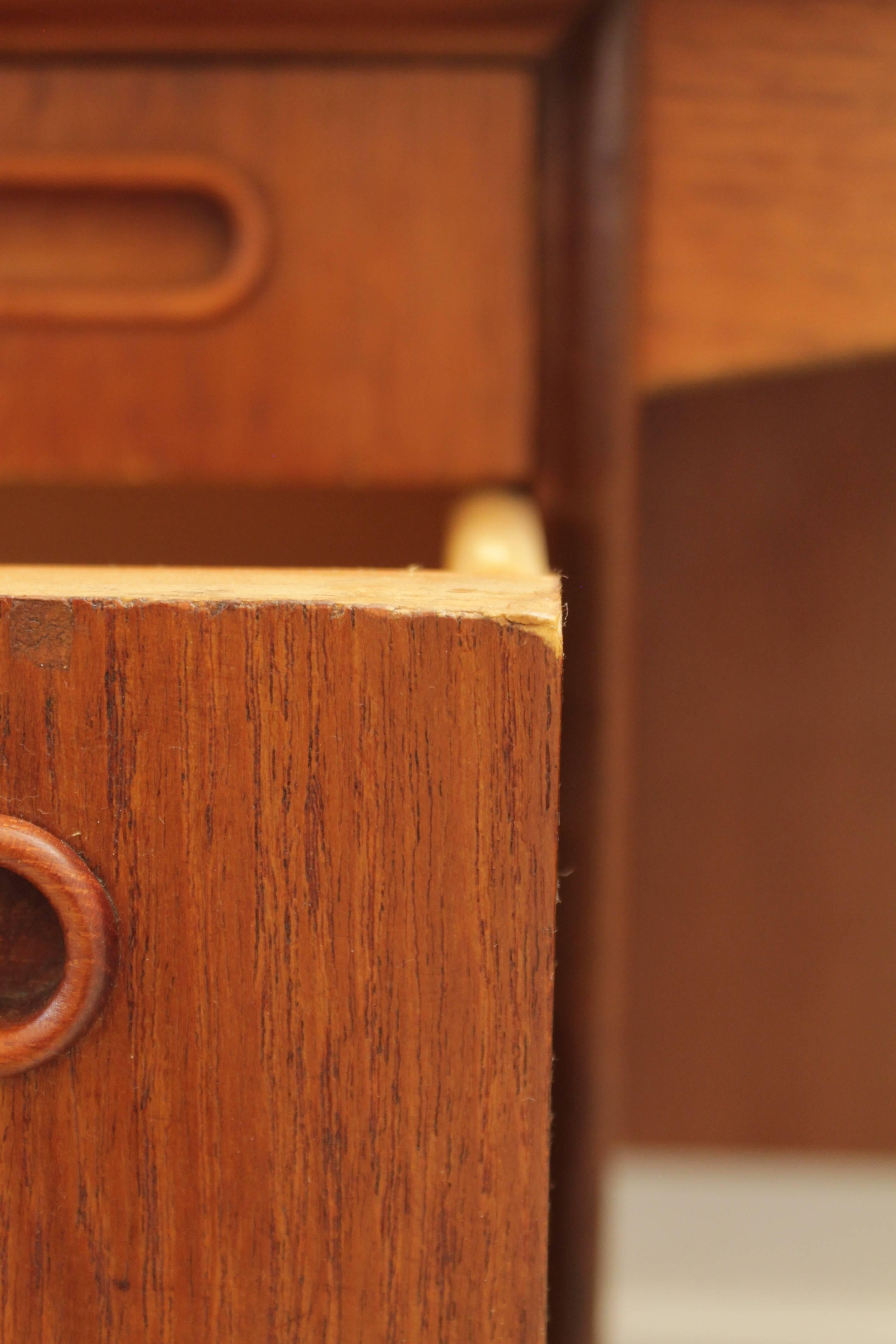 Svend Aage Madsen Teak Desk In Excellent Condition In Geneva, CH