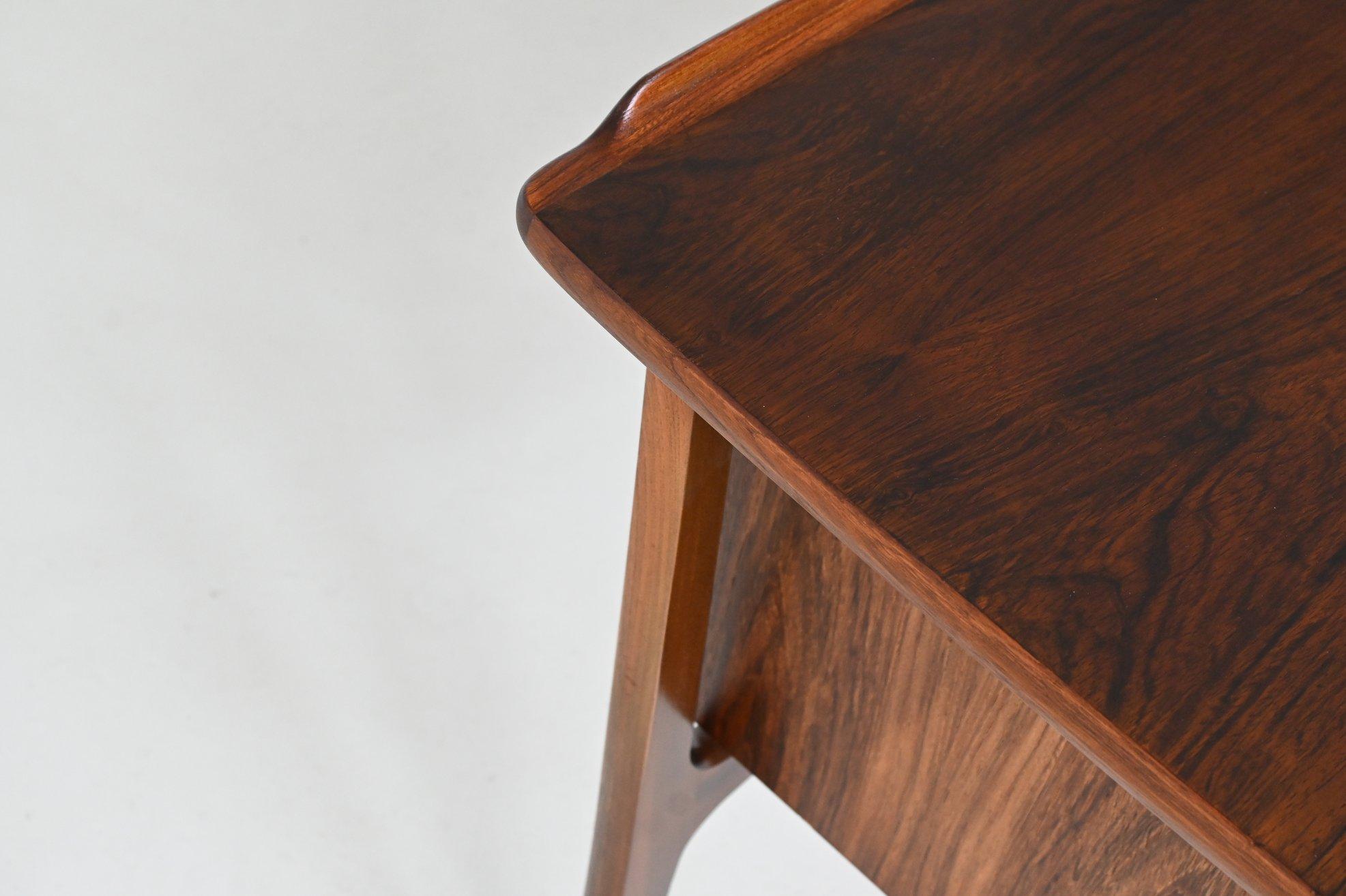 Scrivania Svend Aage Madsen in palissandro H. H. Hansen Danimarca 1960 in vendita 11