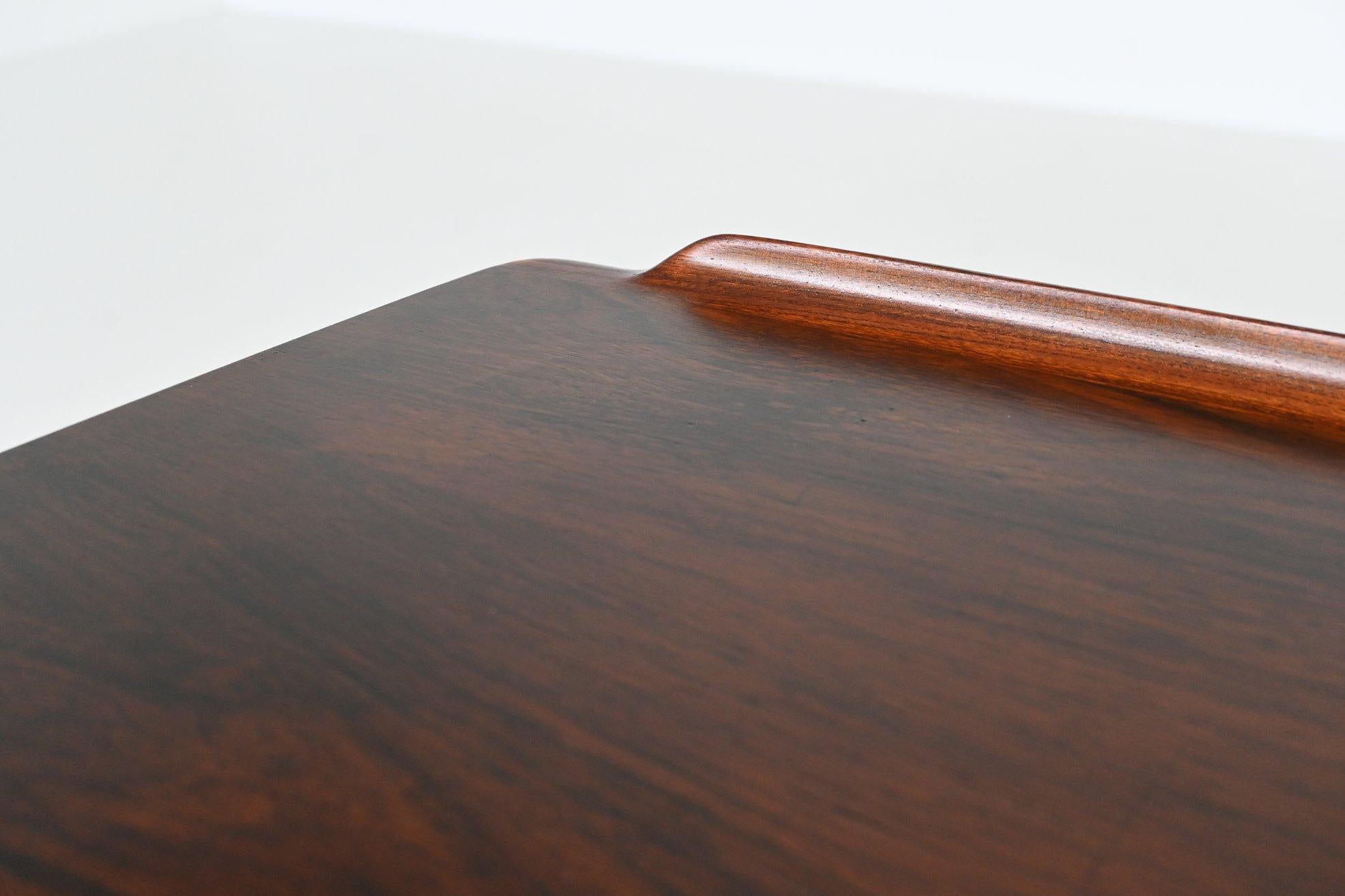 Scrivania Svend Aage Madsen in palissandro H. H. Hansen Danimarca 1960 in vendita 12