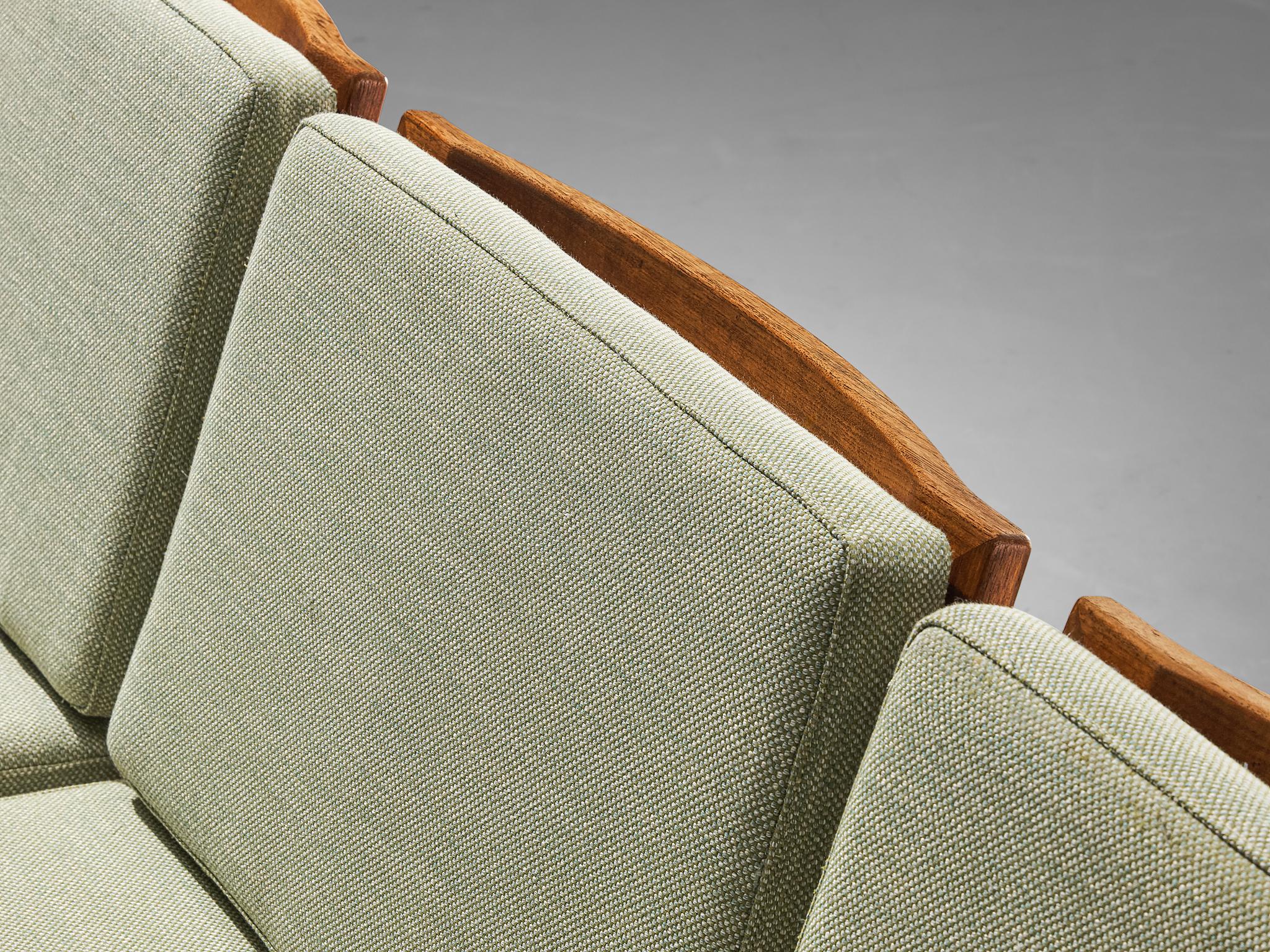 Svend Åge Eriksen for Glostrup Møbelfabrik Three-Seat Sofa in Teak For Sale 2