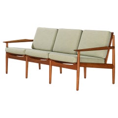 Svend Åge Eriksen for Glostrup Møbelfabrik Three-Seat Sofa in Teak