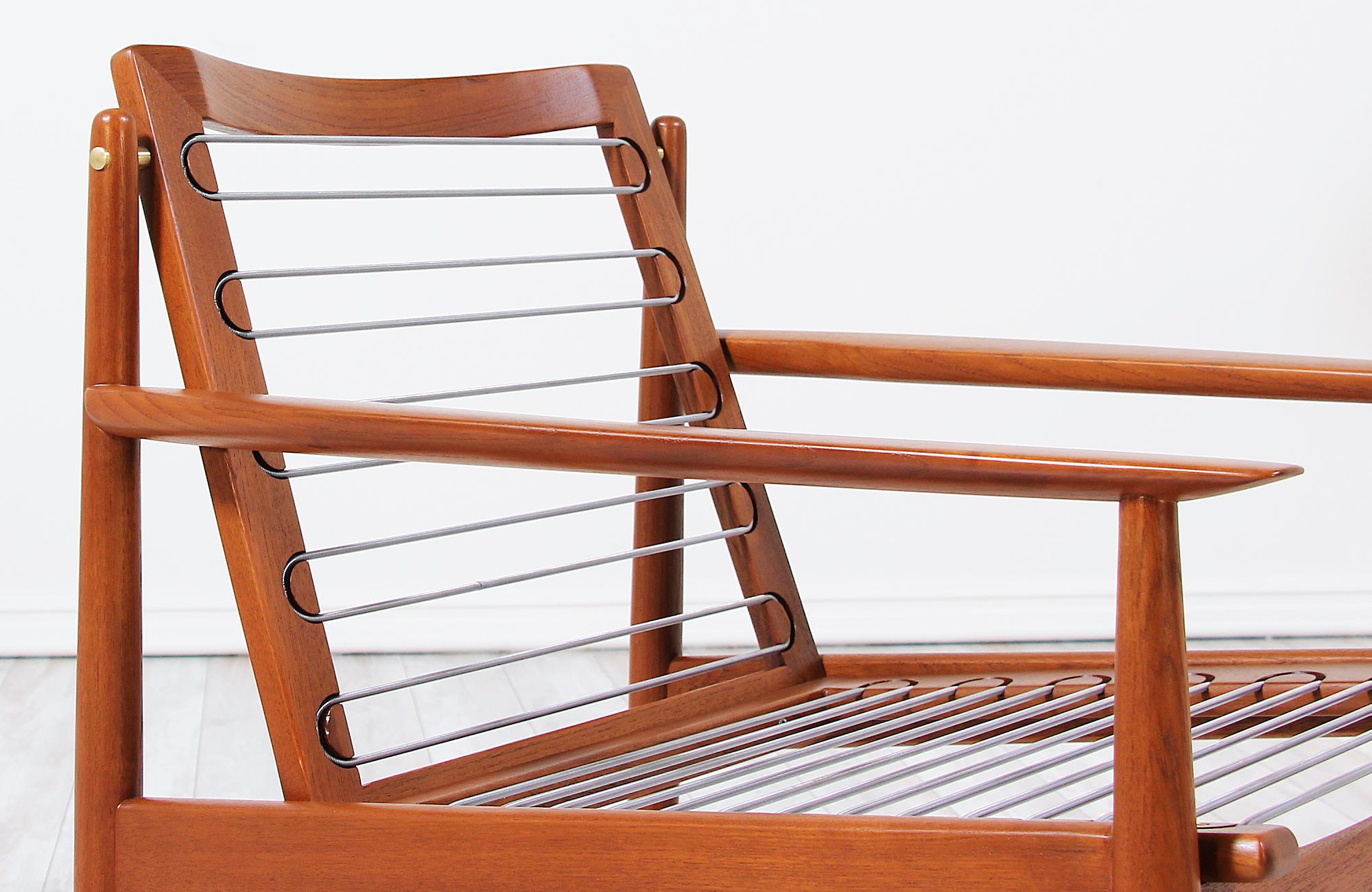 Svend Åge Eriksen Teak Lounge Chair for Glostrup Møbelfabrik 1