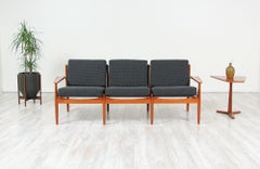 Svend Åge Eriksen Teakholz-Sofa für Glostrup Møbelfabrik