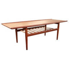 Svend Åge Eriksen Teak Sofa Table, 1960´S