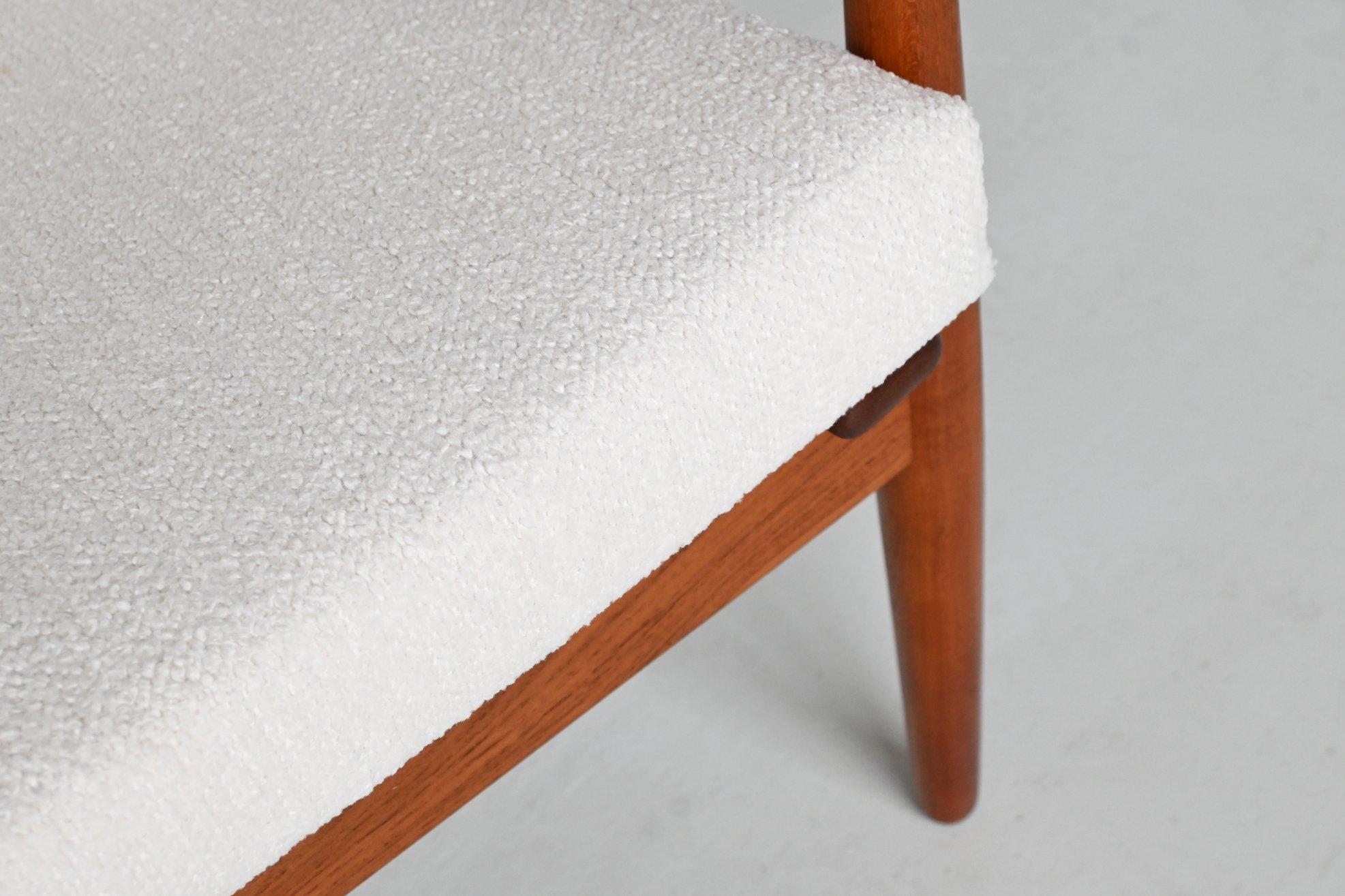Divano a tre posti in teak Svend Age Eriksen Glostrup Danimarca 1960 in vendita 8