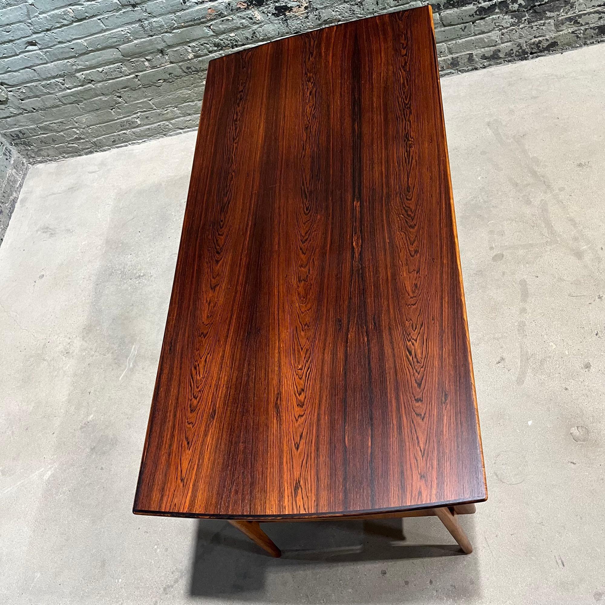 Svend Age Madsen Rosewood Desk for Sigurd Hansen 1960 1