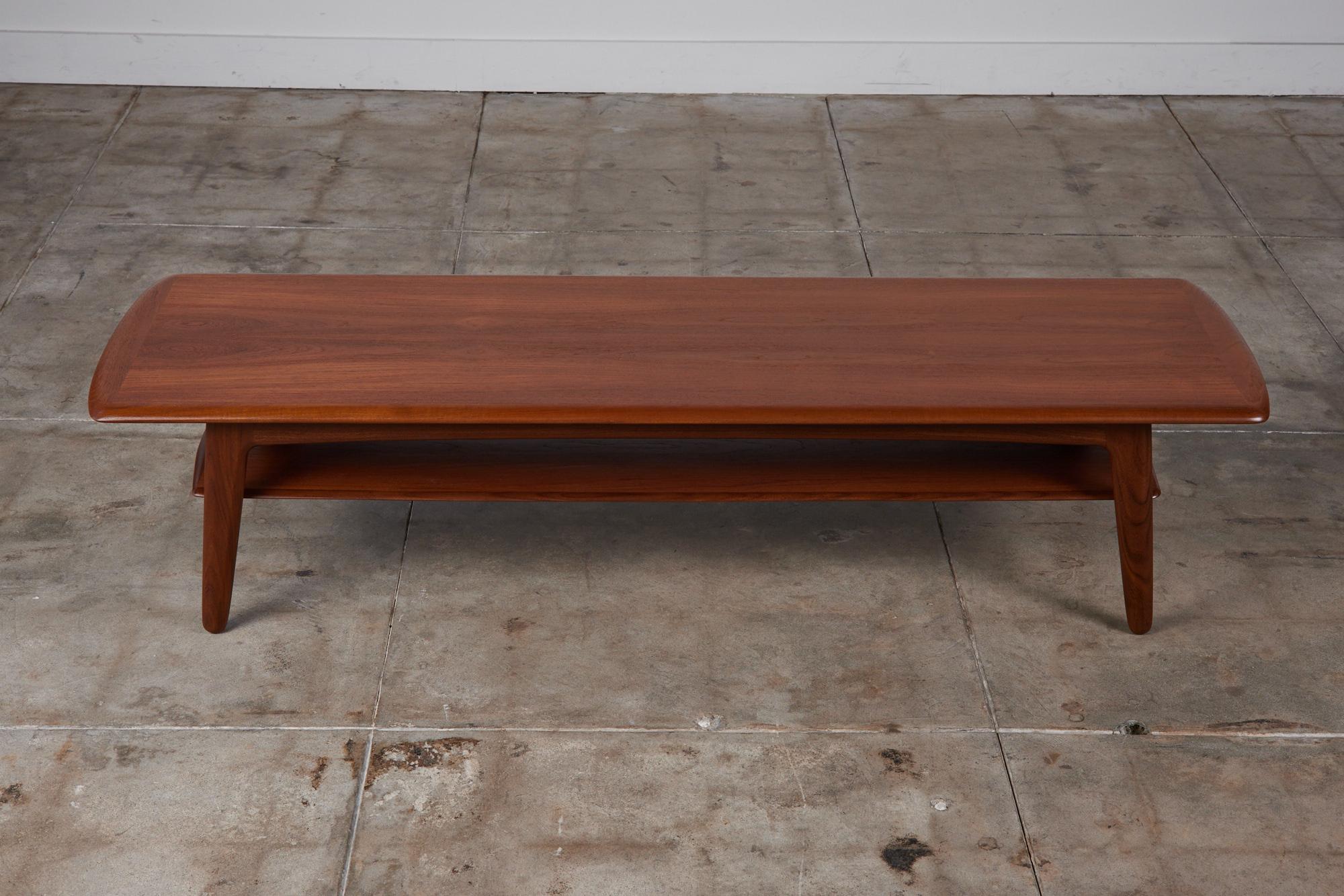 Mid-20th Century Svend Åge Madsen Teak Coffee Table