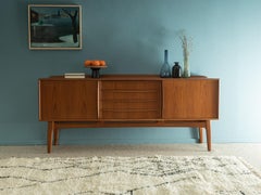 Buffet en placage de teck Svend Åge Madsen, années 1960 Danemark, Knudsen & Søn