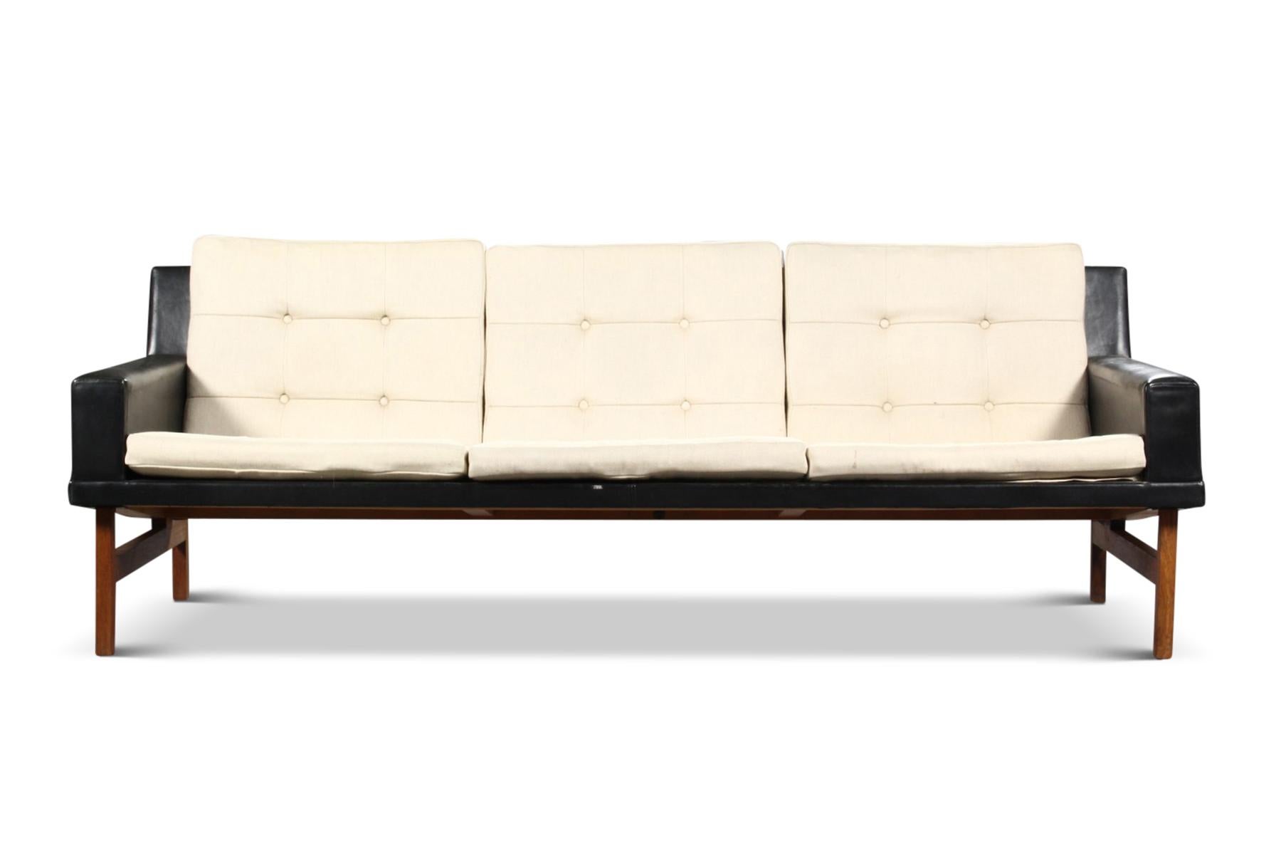 Mid-Century Modern Svend Ellekær Three Seat Sofa For Sale