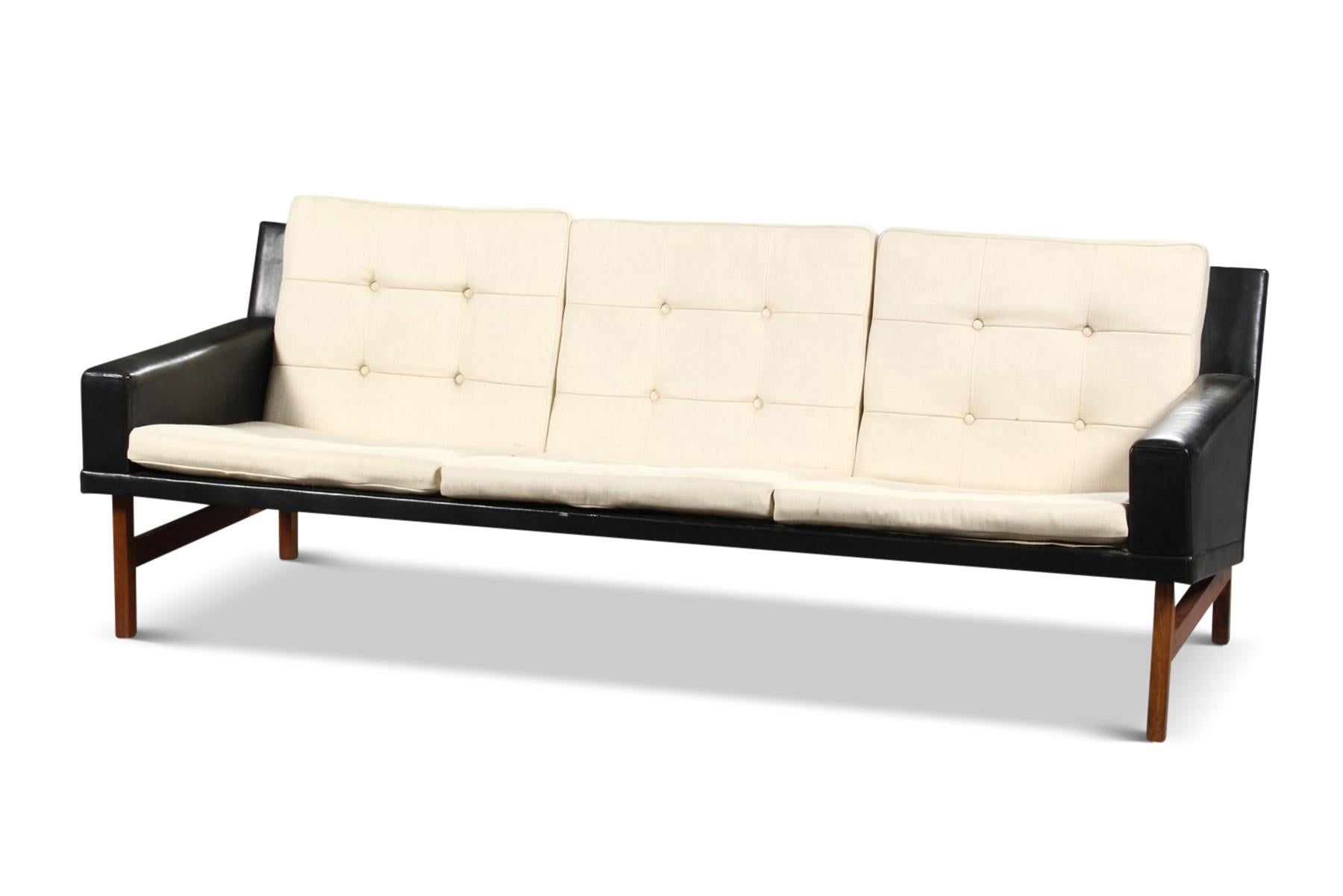 20th Century Svend Ellekær Three Seat Sofa For Sale
