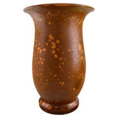 Svend Hammershøi, Kähler, Very Large Floor Vase in Glazed Ceramics