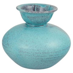 Svend Hammershøi for Kähler. Baluster-shaped stoneware vase, 1930s
