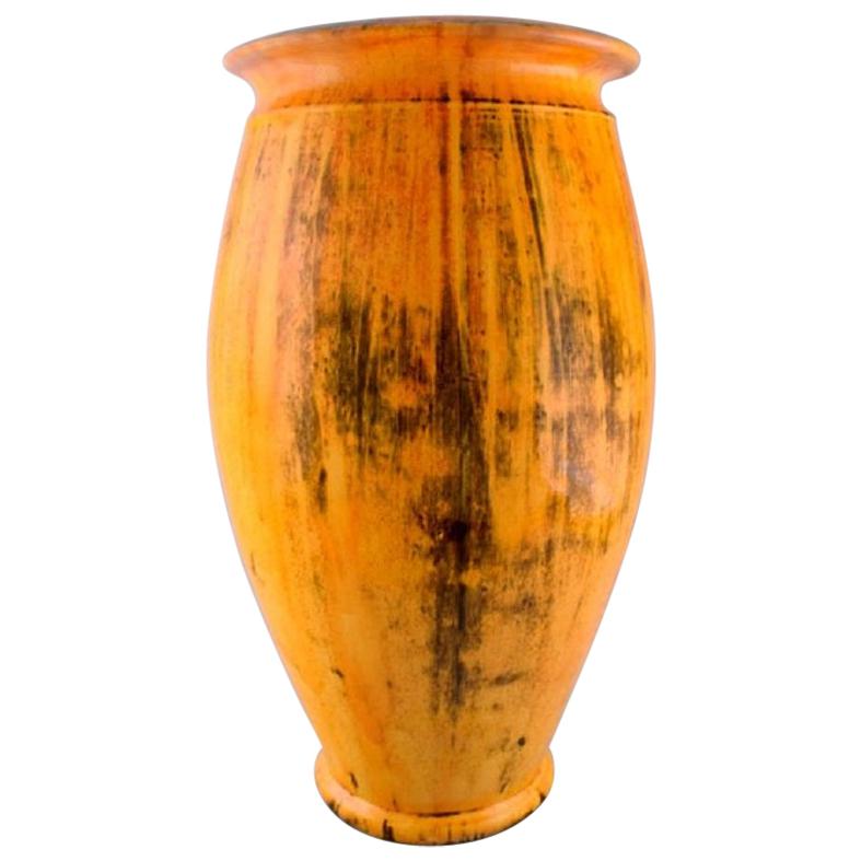 Svend Hammershøi for Kähler, Denmark, Colossal Vase in Glazed Stoneware