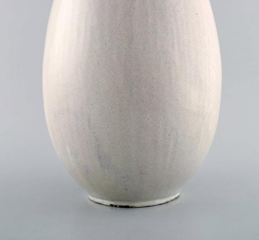 Mid-20th Century Svend Hammershøi for Kähler, Denmark, Large Glazed Stoneware Vase