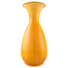  Svend Hammershøi for Kähler, Denmark, Large Glazed Stoneware Vase