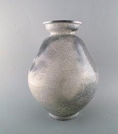 Svend Hammershøi for Kähler, Denmark, Large Impressive Vase, 1930s-1940s