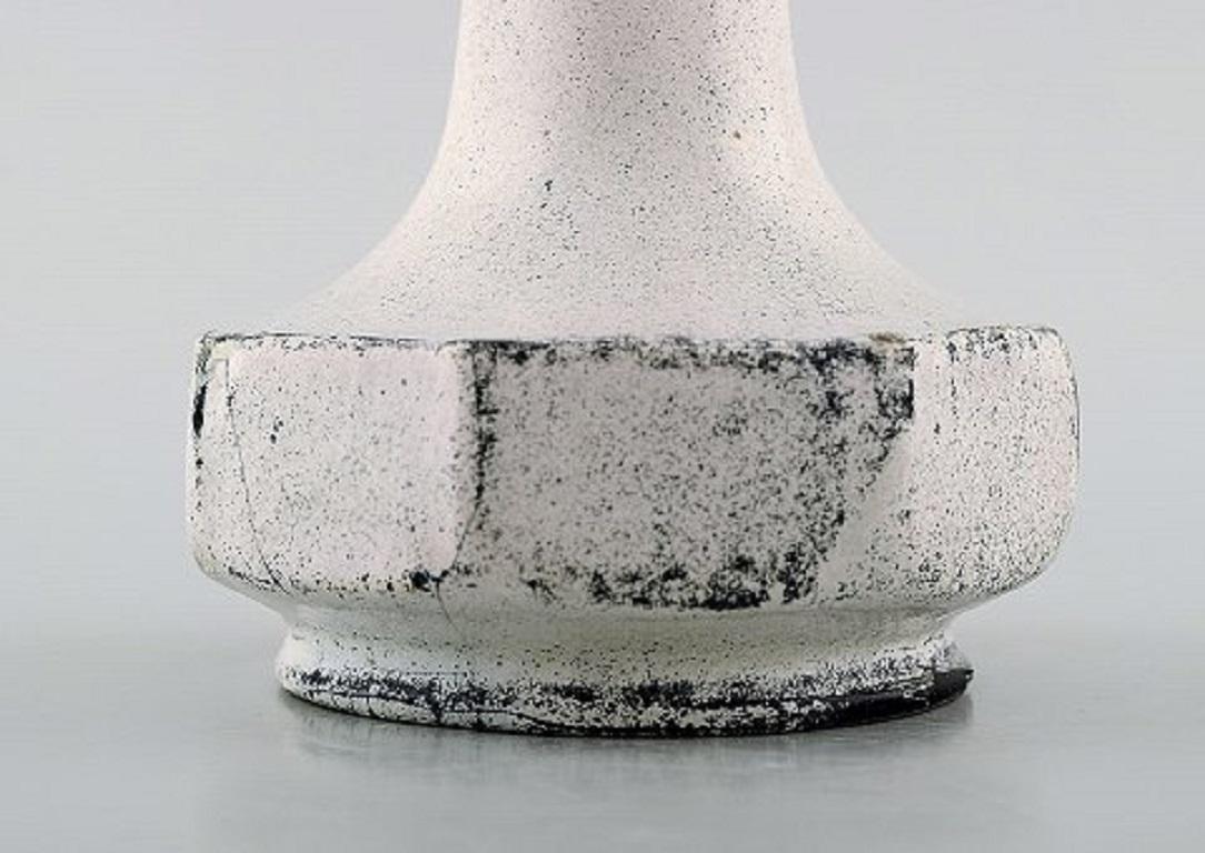 Danish Svend Hammershøi for Kähler, Denmark, Rare Vase in Glazed Stoneware