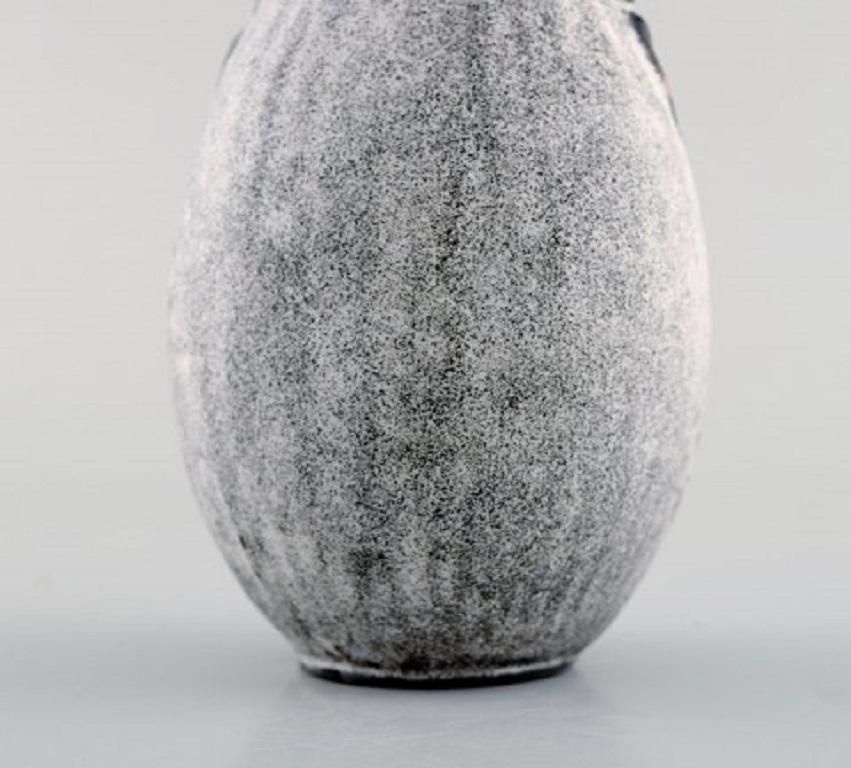 Svend Hammershøi for Kähler, Denmark, Vase in Glazed Stoneware, 1930s-1940s In Good Condition In Copenhagen, DK