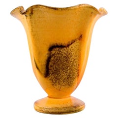 Svend Hammershøi for Kähler, Denmark. Vase in Glazed Stoneware, 1930s-1940s