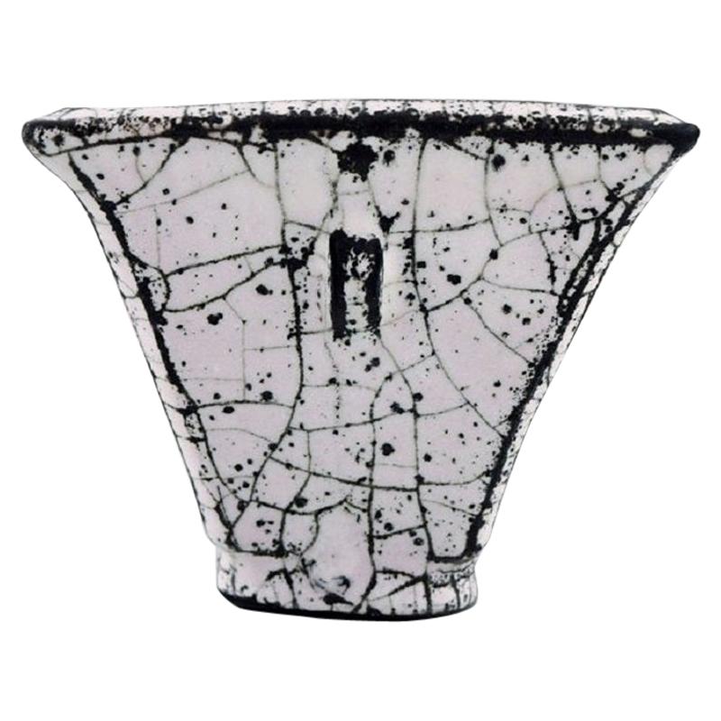 Svend Hammershøi for Kähler, Denmark, Vase in Glazed Stoneware, 1930s-1940s