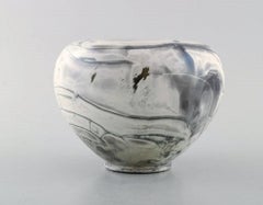 Svend Hammershøi for Kähler, Denmark, Vase in Glazed Stoneware, 1930s-1940s