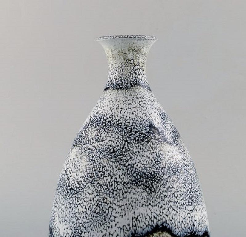 Danish Svend Hammershøi for Kähler, Denmark, Vase in Glazed Stoneware, 1930s