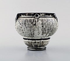 Svend Hammershøi for Kähler, Denmark, Vase in Glazed Stoneware