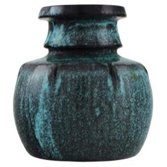 Svend Hammershøi for Kähler, Denmark, Vase in Glazed Stoneware