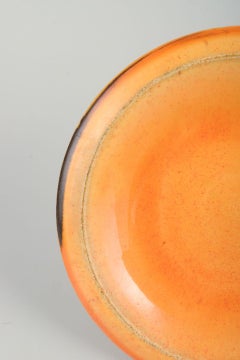 Svend Hammershøi for Kähler, dish with uranium glaze. 1930s