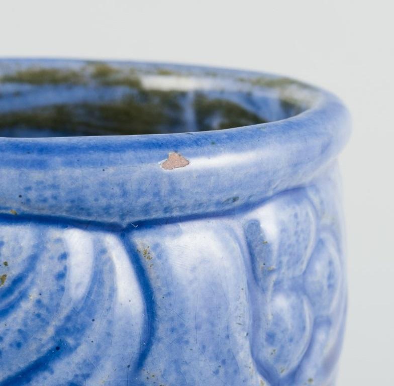 Svend Hammershøi pour Kähler.  Vase décoratif ancien et rare. Excellent état - En vente à Copenhagen, DK