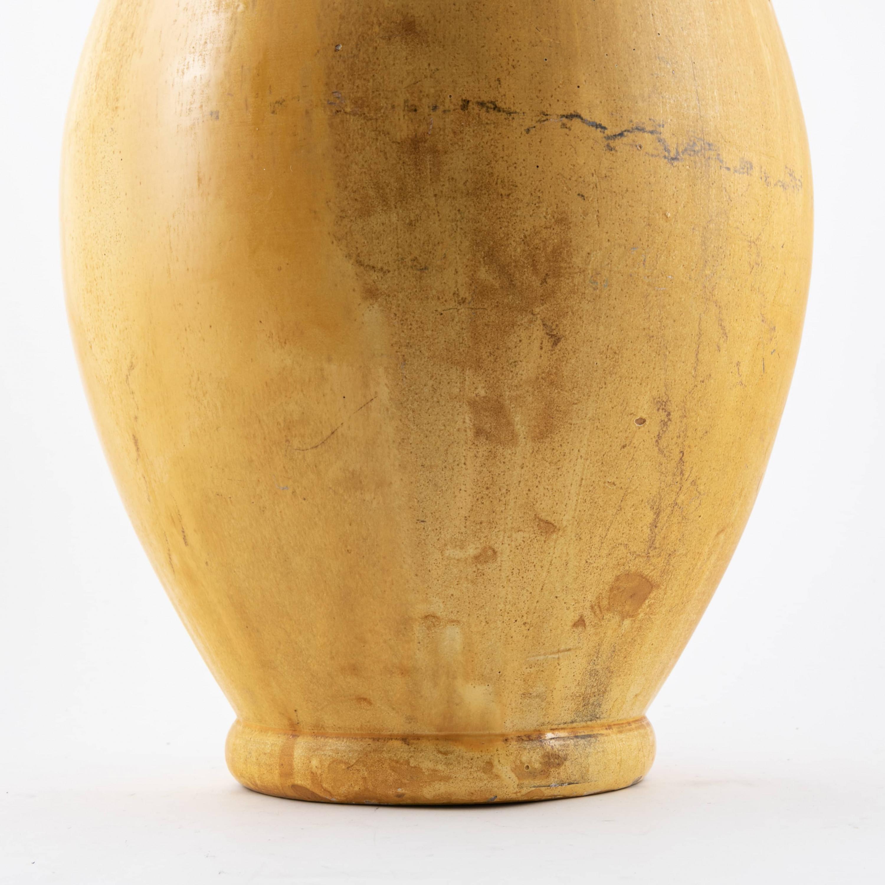 Danish Svend Hammershøi For Kähler Glazed Stoneware Floor Vase