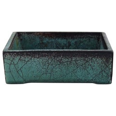 Svend Hammershøi for Kähler, HAK, Box in Glazed Stoneware, 1930s/40s