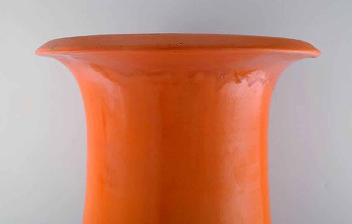 Svend Hammershøi for Kähler, HAK, Colossal Floor Vase in Glazed Stoneware For Sale 2