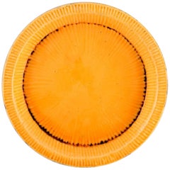 Svend Hammershøi for Kähler, HAK, Fluted Dish in Glazed Stoneware