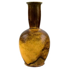 Svend Hammershøi for Kähler, HAK, Narrow Neck Vase in Glazed Stoneware, 1930/40s