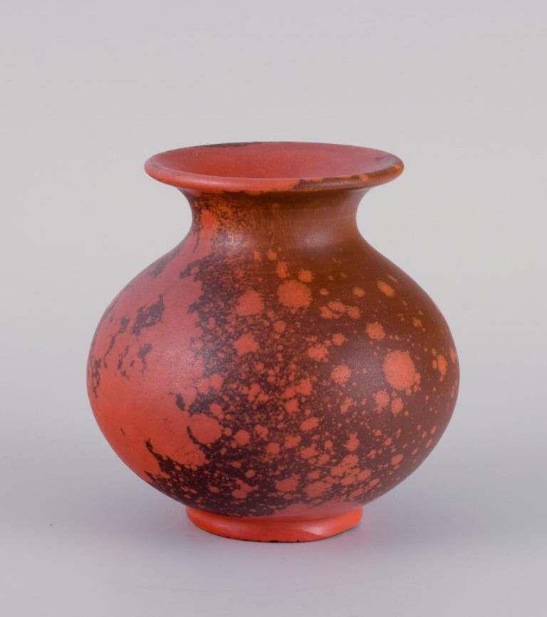 Svend Hammershøi for Kähler, HAK, Vase in Glazed Stoneware, 1930s/40s For  Sale at 1stDibs