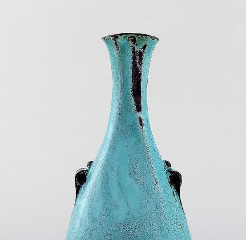 Danish Svend Hammershøi for Kähler, HAK, Vase in Glazed Stoneware