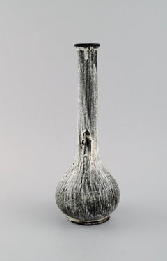 Svend Hammershøi for Kähler, Narrow Neck Vase in Glazed Stoneware