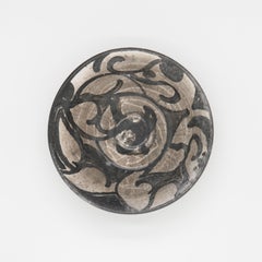 Svend Hammershøi for Kähler: Small Glazed Ceramic Bowl in Light and Dark Gray, S