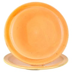 Svend Hammershøi per Kähler. Due piatti bassi in ceramica, anni '30