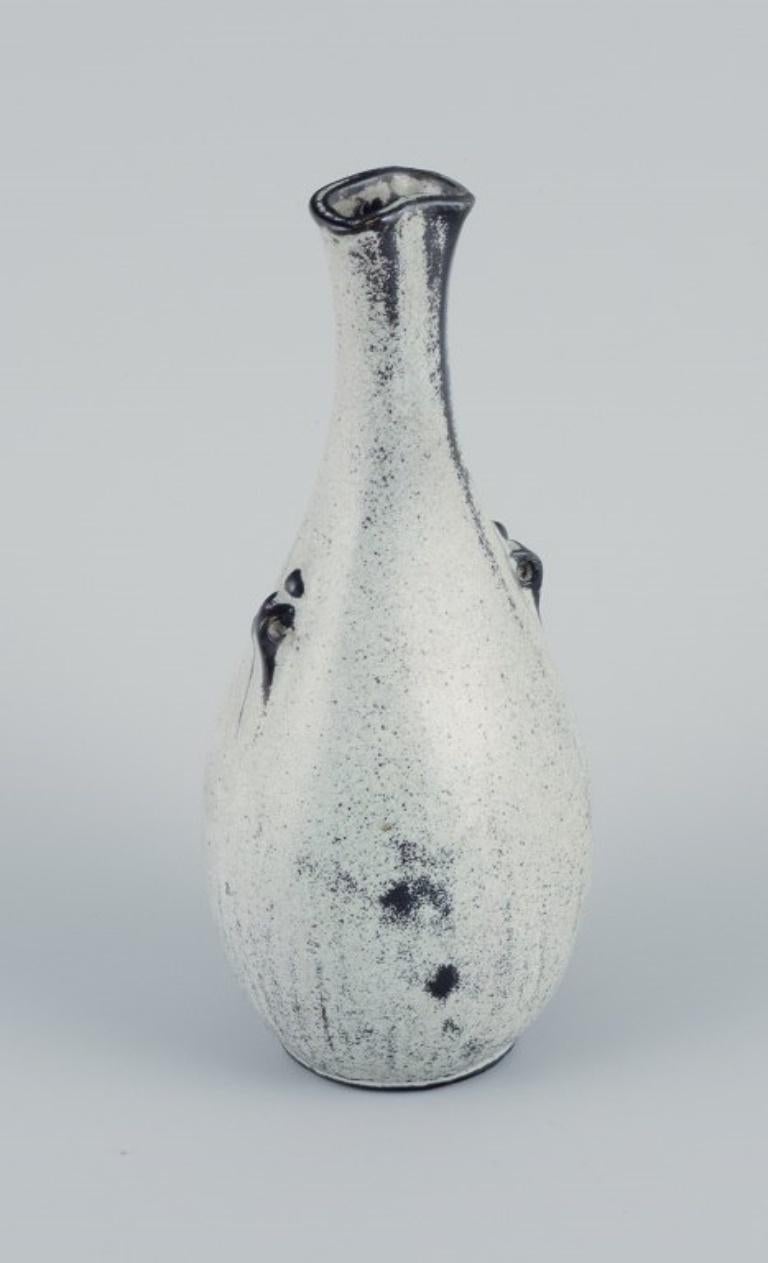 Danish Svend Hammershøi for Kähler.  Vase in glazed stoneware, 1930s/40s