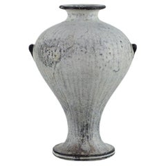 Svend Hammershøi for Kähler. Vase in glazed stoneware.  1930s/40s