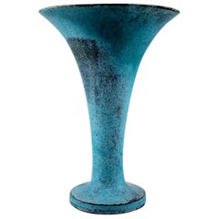 Vintage Svend Hammershoi for Kähler, HAK, Glazed Stoneware Vase, 1930s